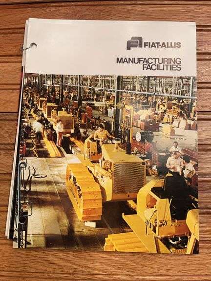 Fiat-Allis Sales Literature image