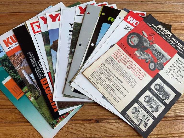 (15) Woods, Yanmar, Kubota Sales Literature image