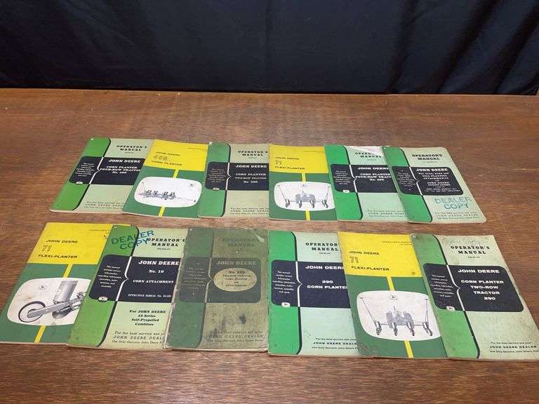 (12) John Deere Planter Manuals image