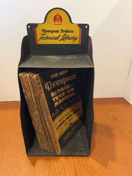 Thompson Products Technical Library Display with Manuals image