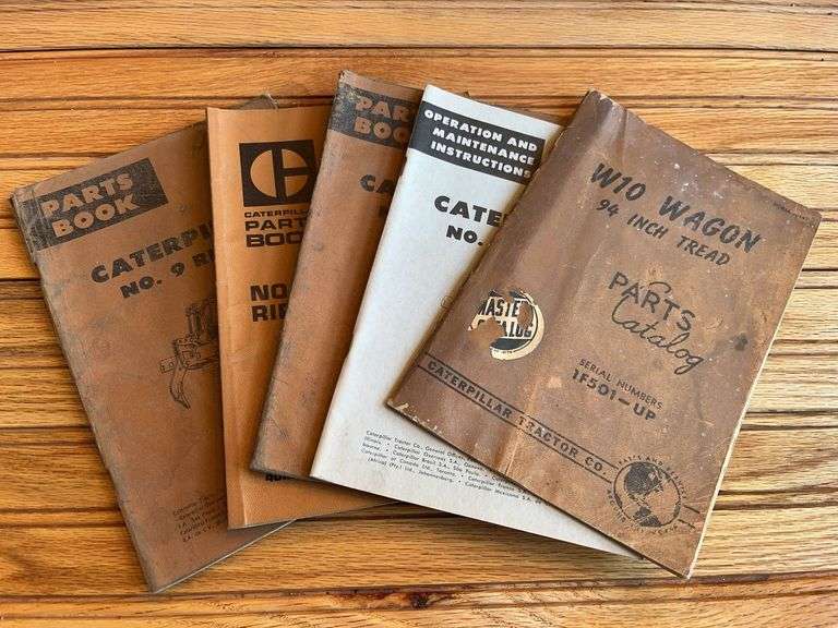 (5) Caterpillar Ripper + Wagon Manuals image