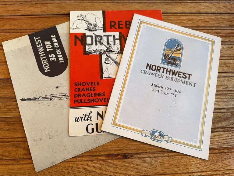 (3) Northwest Crane + Shovel Sales Literature image