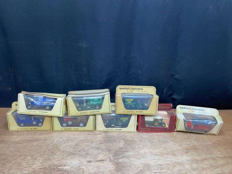 (8) Models of Yesteryear NIB Matchbox image
