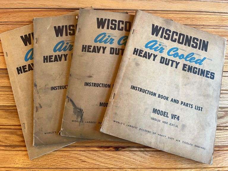 (4) Wisconsin Engine Manuals image
