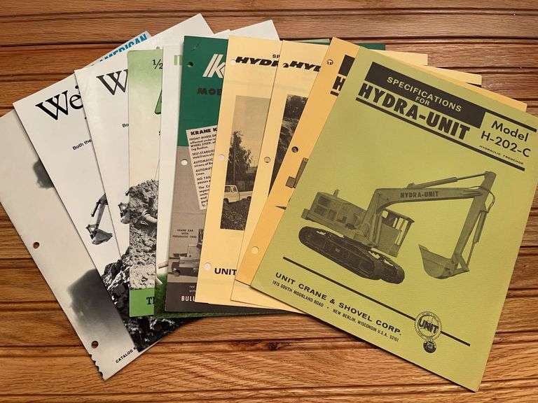 (11) Construction Equipment Sales Literature image