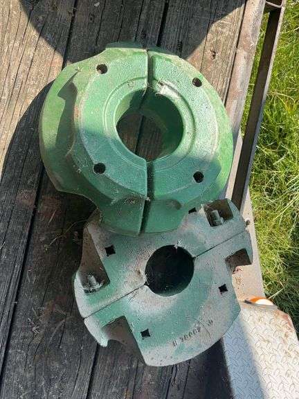 (2) John Deere Wheel Weights image