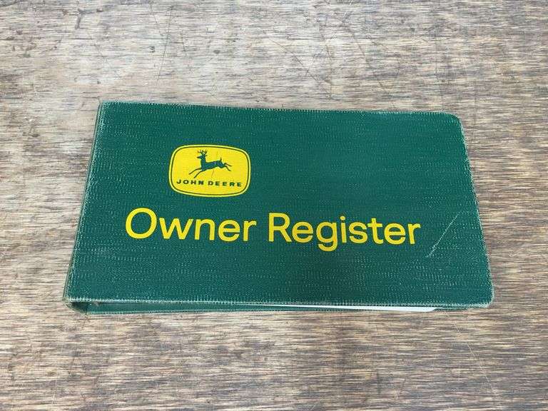 John Deere Owner Register image