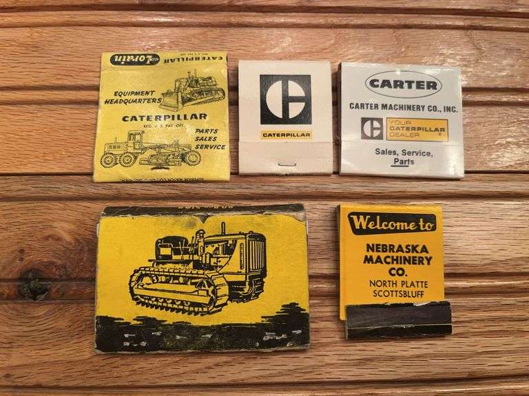 (5) Caterpillar Matchbooks image