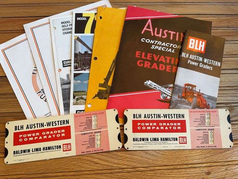 (9) BLH Austin-Western Sales Literature image