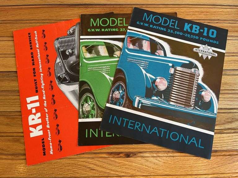 (3) International Truck Sales Literature image