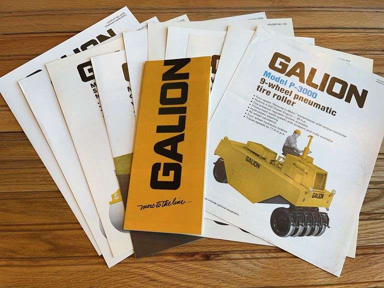 (11) Galion Roller Sales Literature image