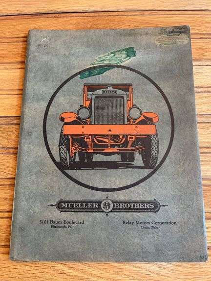 Relay Motors Corp. Trucks Catalog image