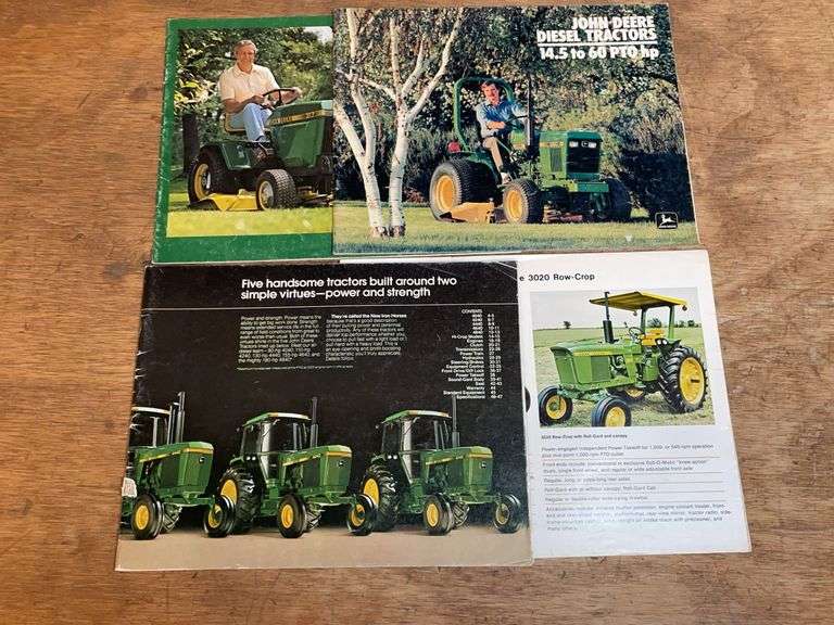 (4) John Deere Sales Literature image