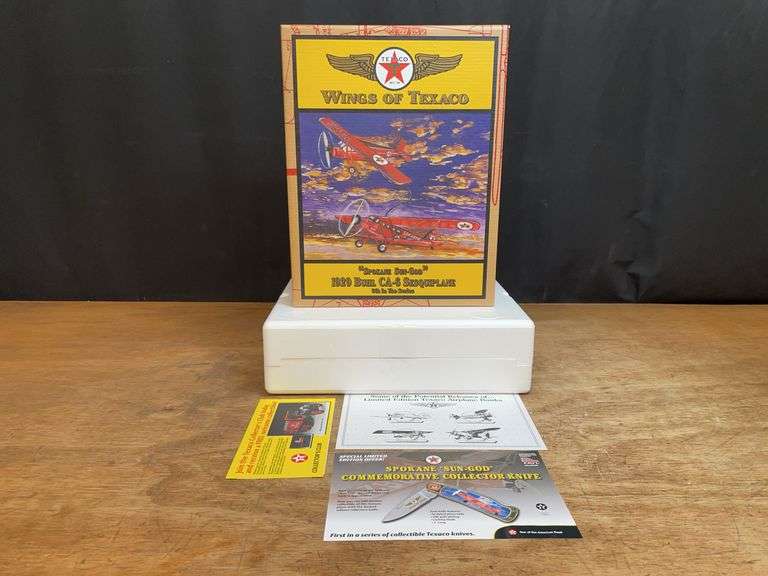 Texaco 1929 Buhl CA-6 Sesquiplane NIB Ertl image