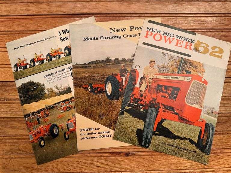 (3) Allis-Chalmers Sales Literature image