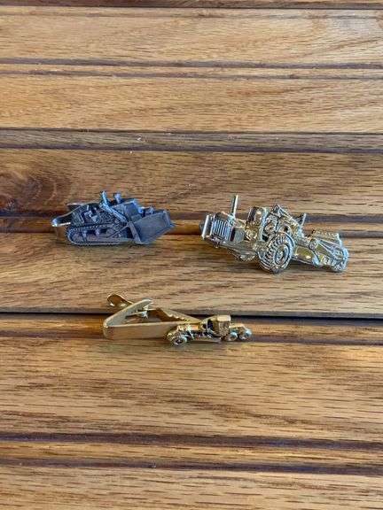 (3) Caterpillar Tie Clips image