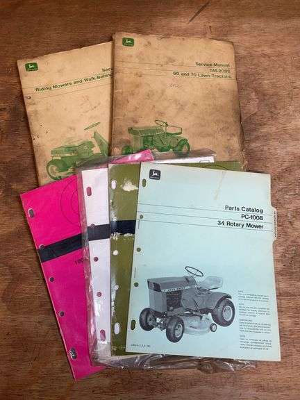 (6) John Deere L&G Manuals image