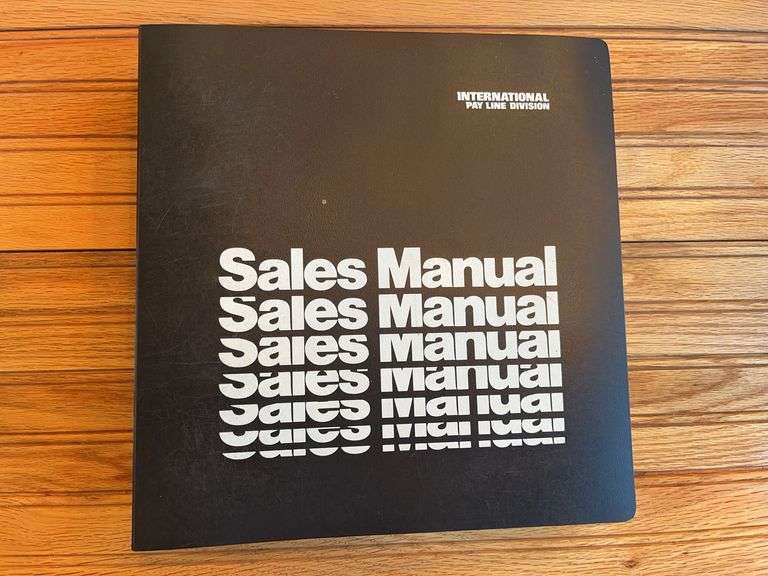International Pay Line Division Specifications Binder image