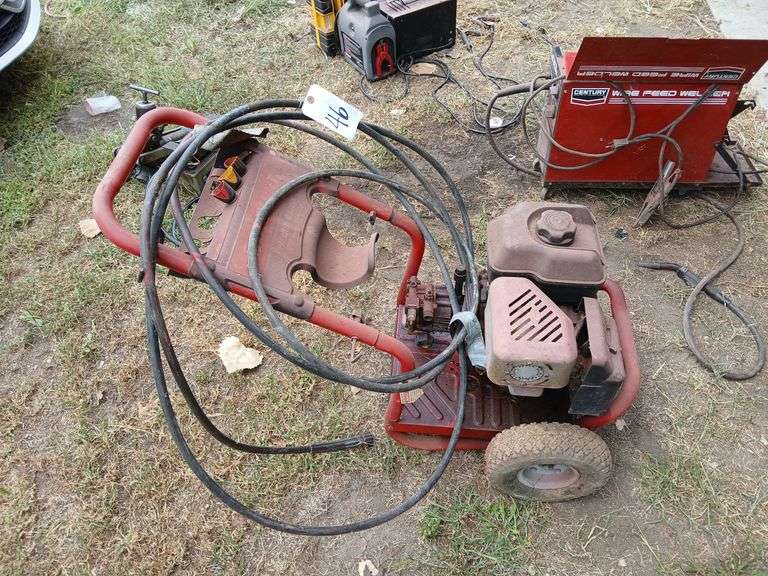 Troy-bilt pressure washer image