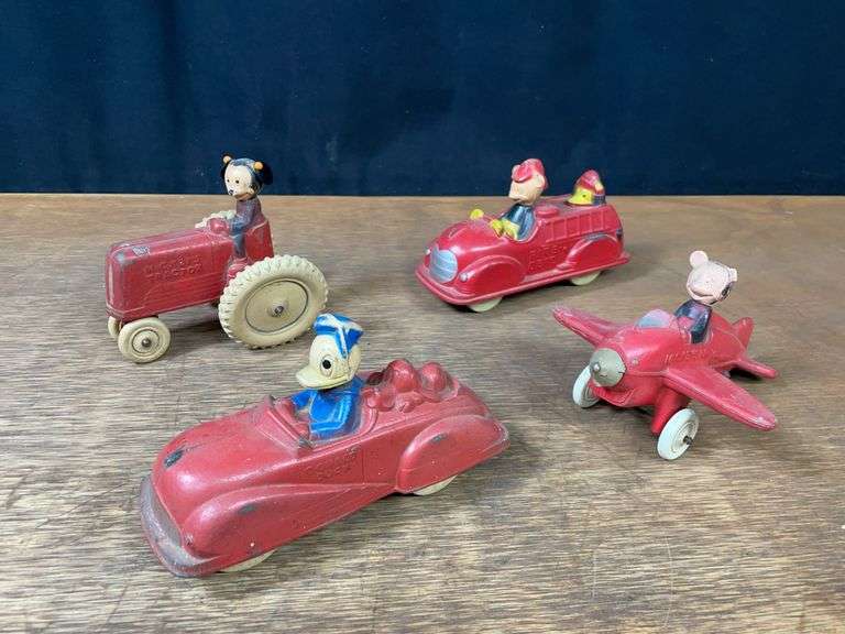 (4) Disney Rubber Vehicles Sun Rubber image