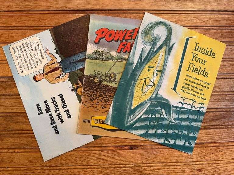 (3) Caterpillar Farming Sales Literature image
