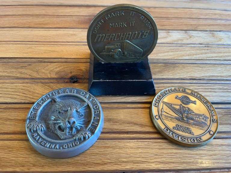 (3) Medallions + Paperweights image