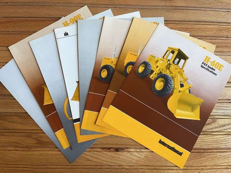 (8) International Pay Loader Sales Literature image