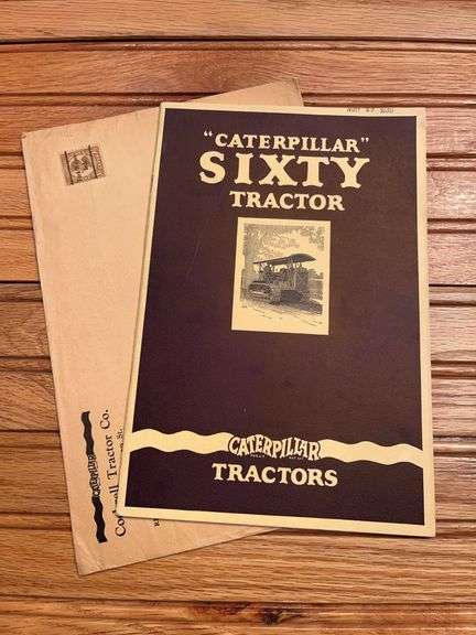 1929 Caterpillar Sixty Crawler Sales Literature image