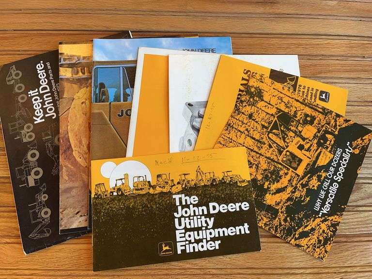 (8) John Deere Industrial Sales Literature image