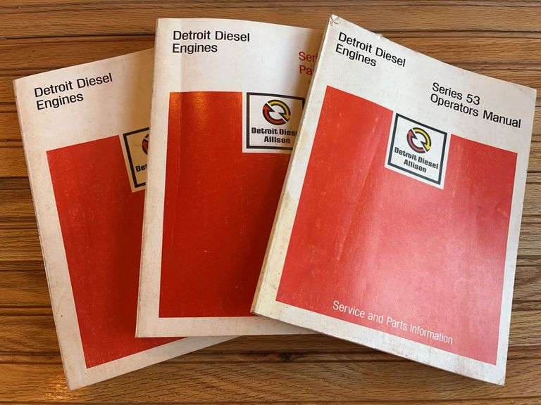 (3) Detroit Diesel Engine Manuals image
