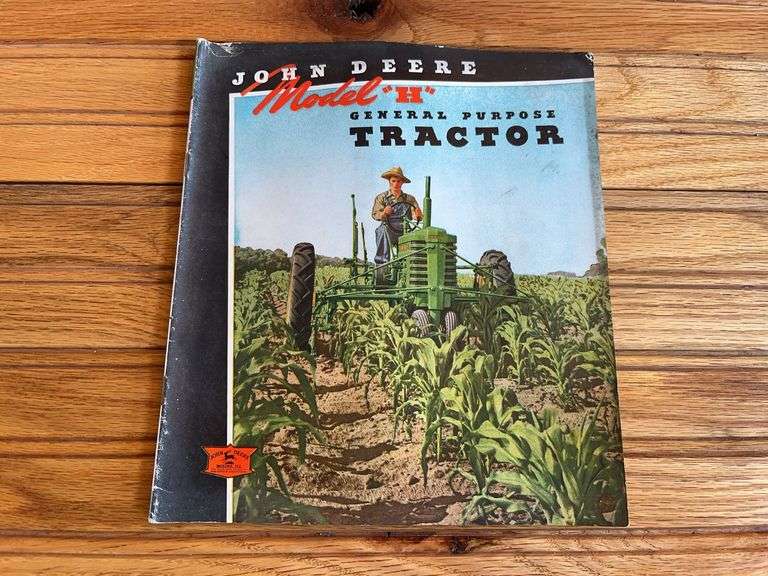 1940 John Deere H Tractor Sales Literature image