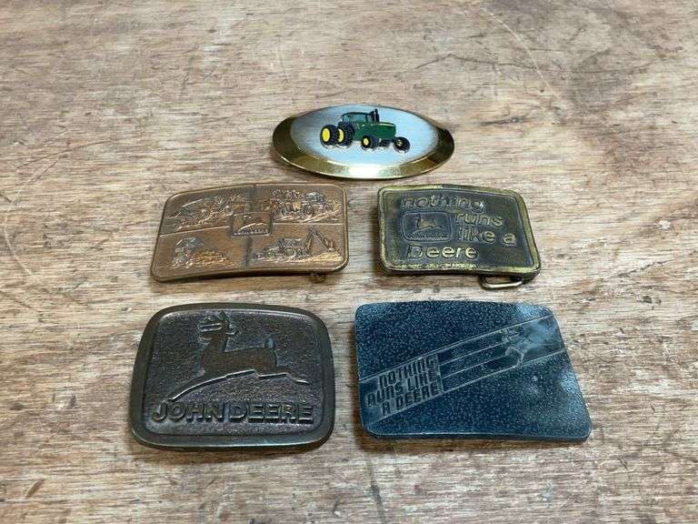 (5) John Deere Belt Buckles image