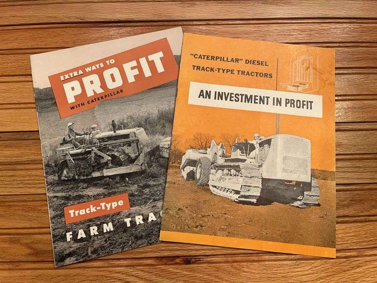 (2) Caterpillar Crawler Sales Literature image