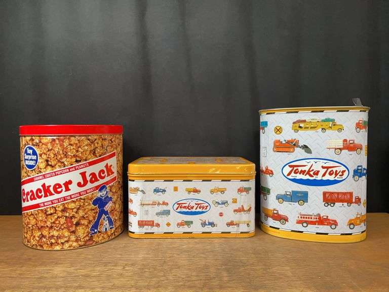 Tonka + Cracker Jack Tins image