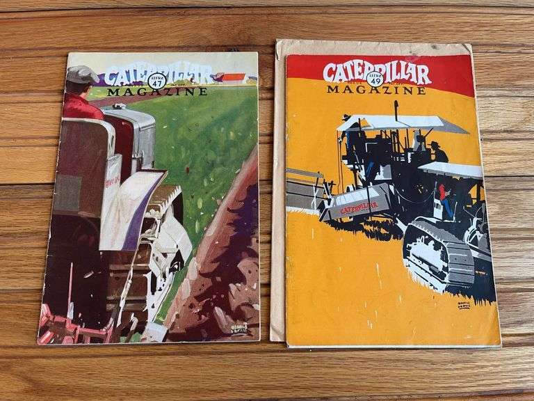 (2) Caterpillar Magazine image
