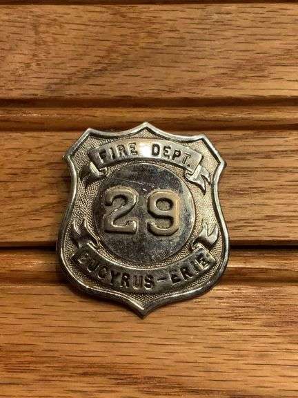 Bucyrus-Erie Fire Dept. Badge image