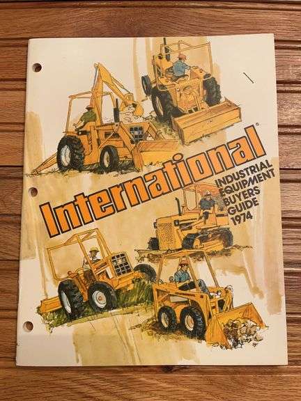 1974 International Industrial Equipment Buyers Guide image
