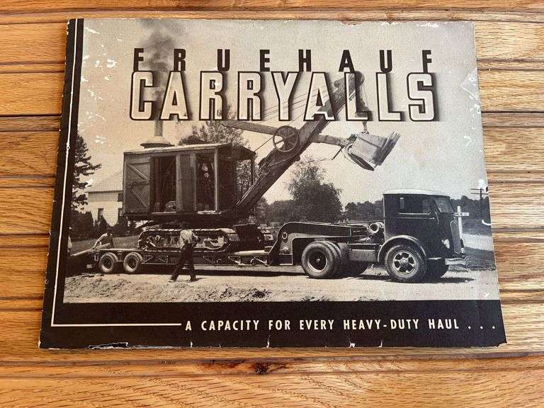 Fruehauf Carryalls Trailers Catalog image