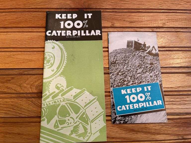(2) Caterpillar Sales Literature image