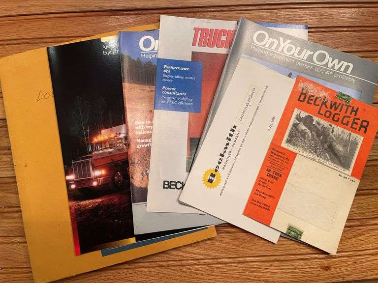 Beckwith Machinery Co. Literature image