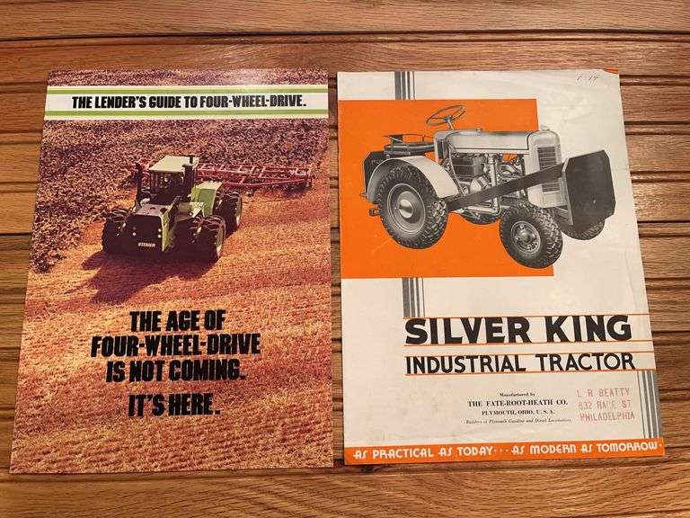 (2) Silver King + Steiger Sales Literature image