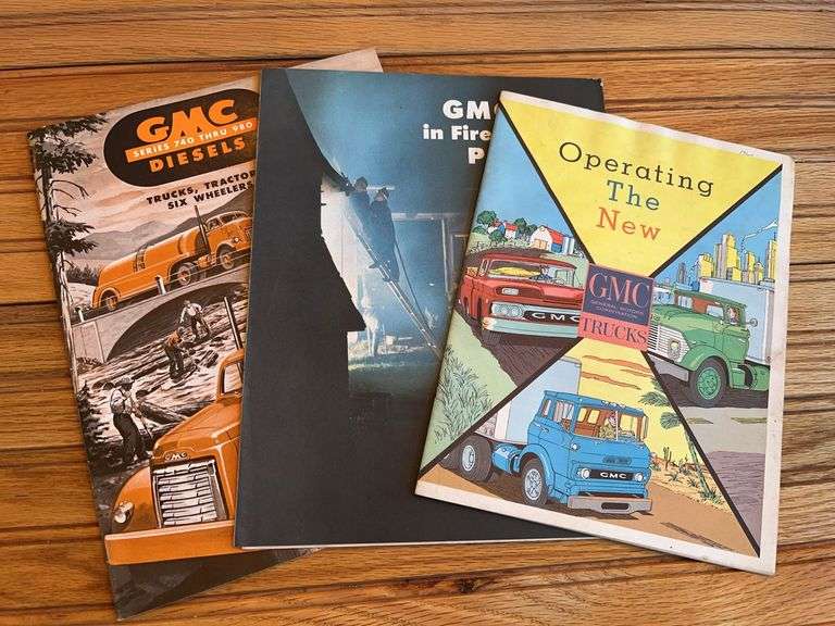 (3) GMC Trucks Sales Literature image