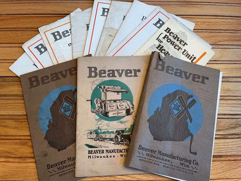 Beaver  Manufacturing Company Engine Literature image