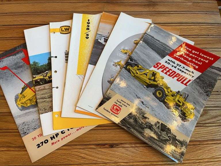(8) Le Tourneau Scaper Sales Literature image