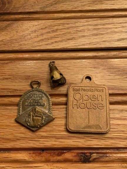 (3) Caterpillar + Drill Head Charms image