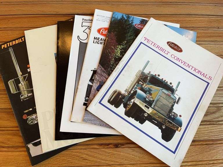 (7) Peterbilt Truck Sales Literature image