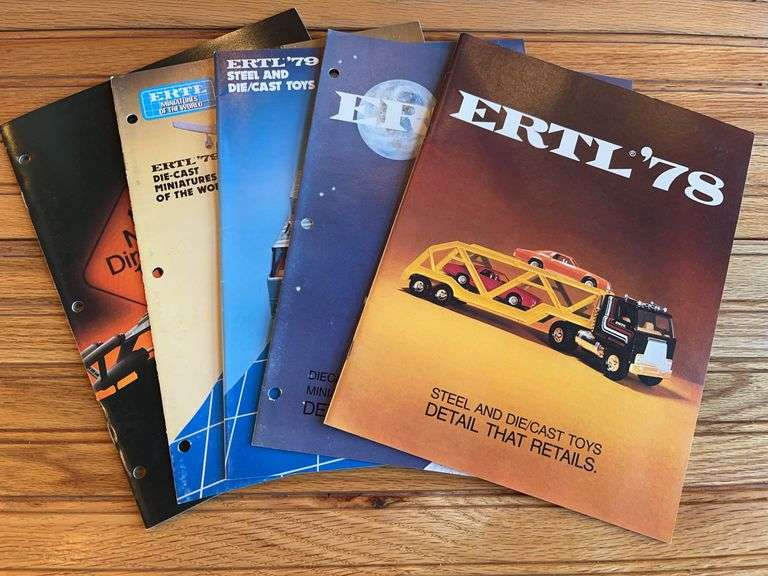 (5) Ertl Toy Catalogs image