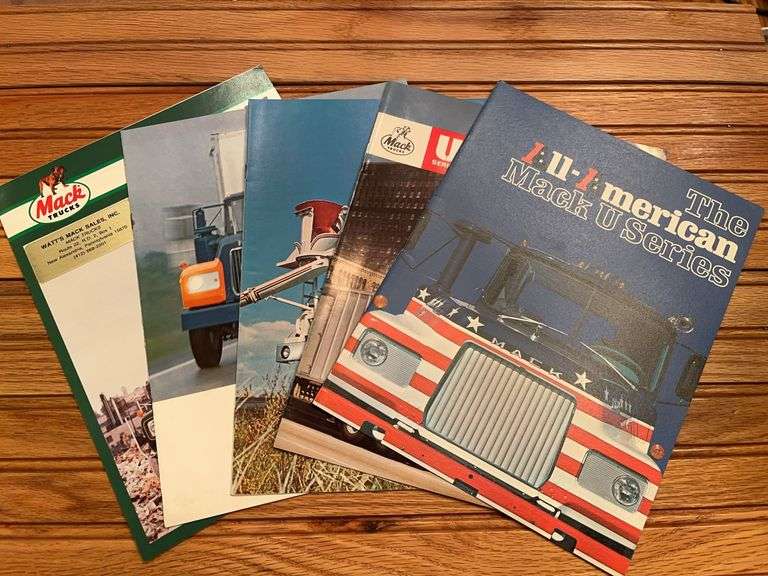 (5) Mack Truck Sales Literature image