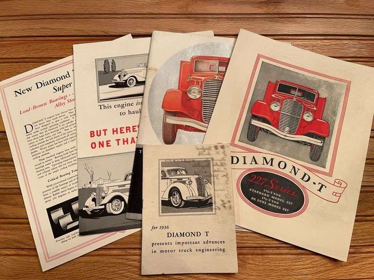 (5) Diamond T Truck Sales Literature image