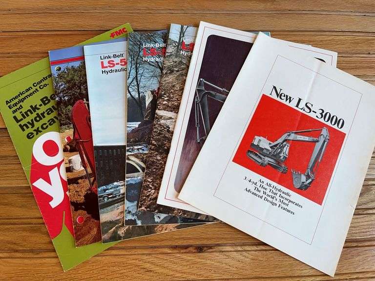 (7) Link-Belt Excavator Sales Literarture image